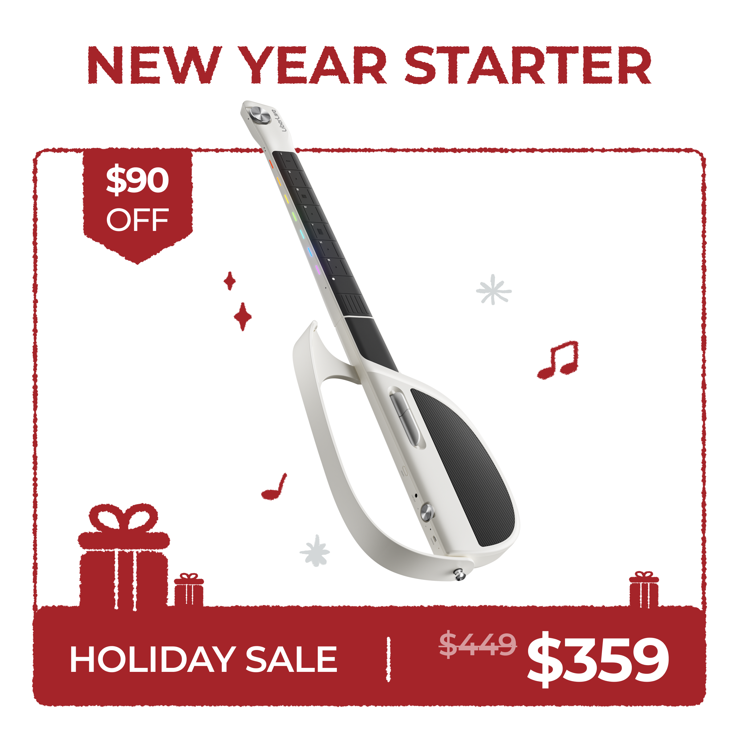 LiberLive C1 スマートギター LiberLive C1 Stringless Smart Guitar