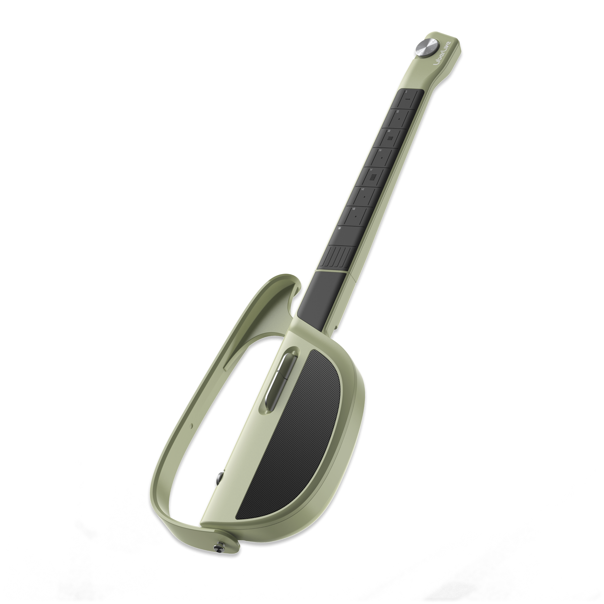 liberlive c1 stringless backing guitar#color_green