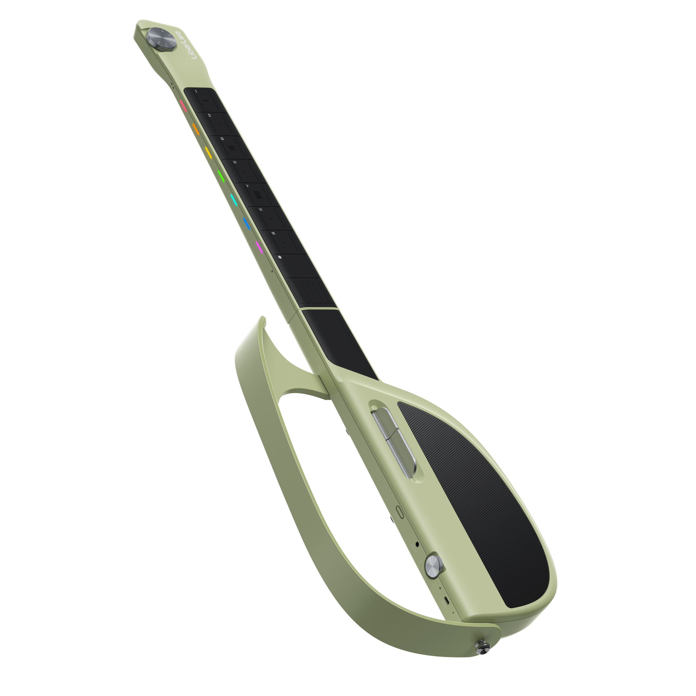 liberlive c1 stringless backing guitar#color_green