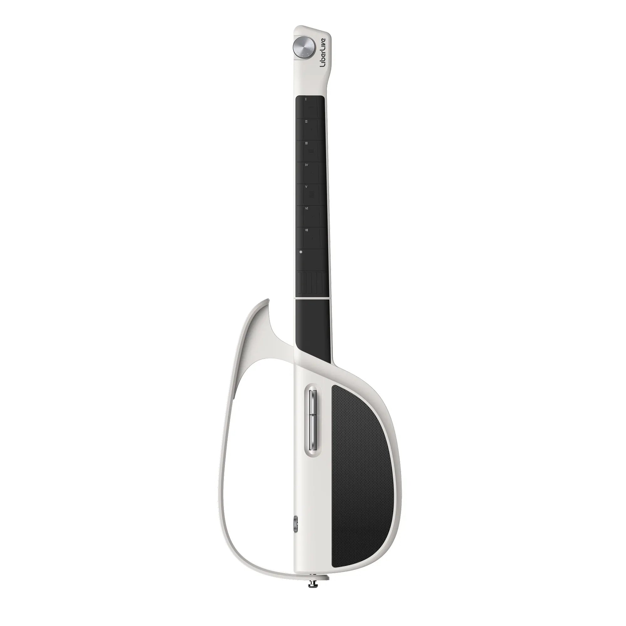 liberlive-c1-white-stringless-smart-guitar-front-view#color_white