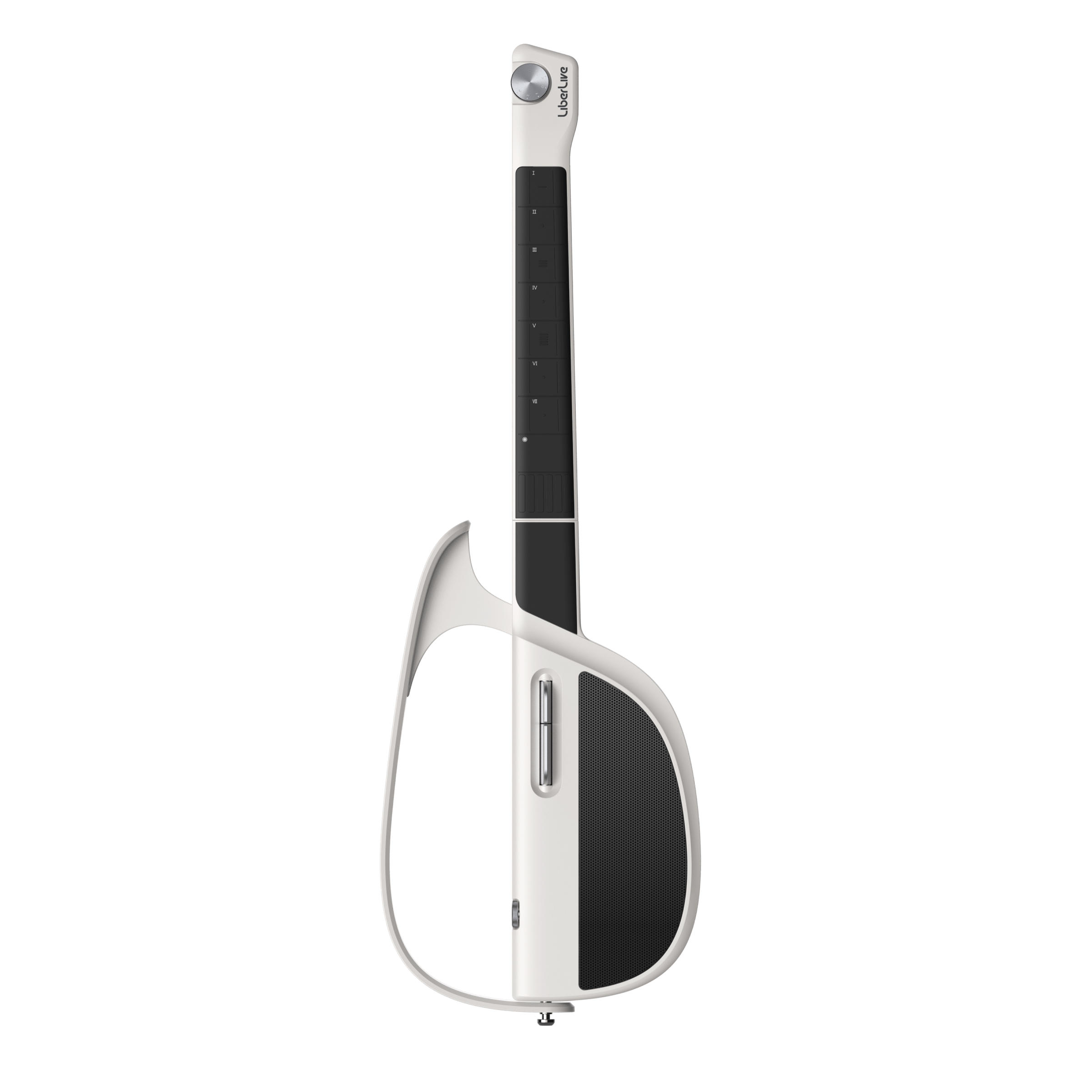 liberlive c1 stringless backing guitar#color_white