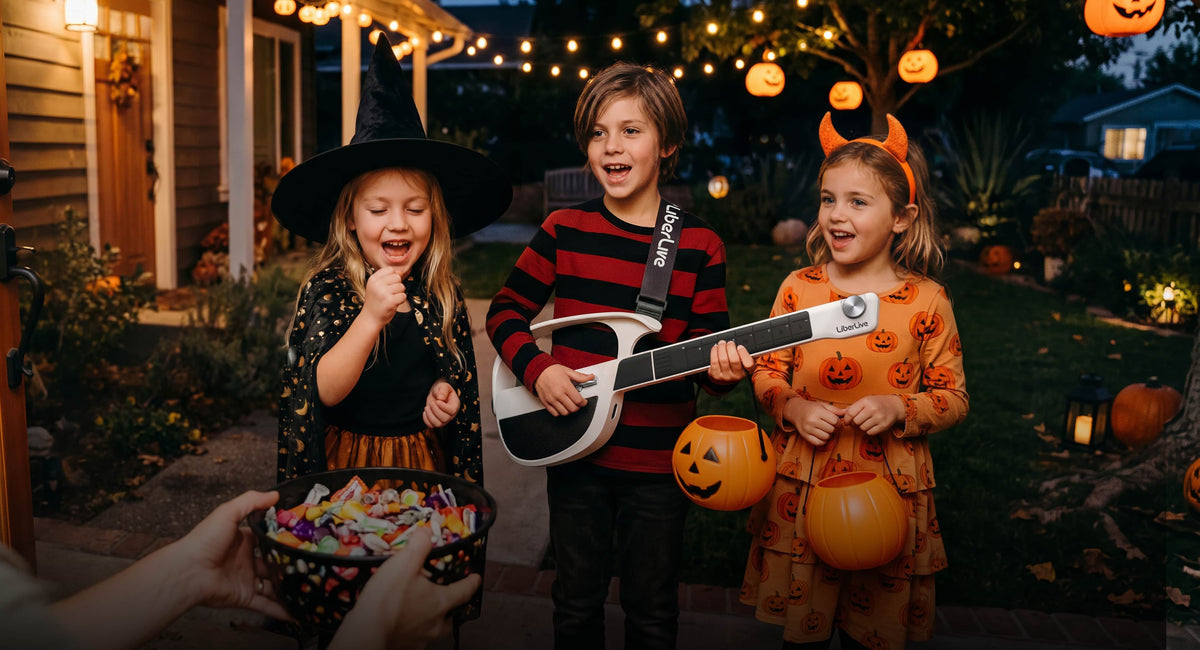 Pumpkin Lights On, Music Joins In