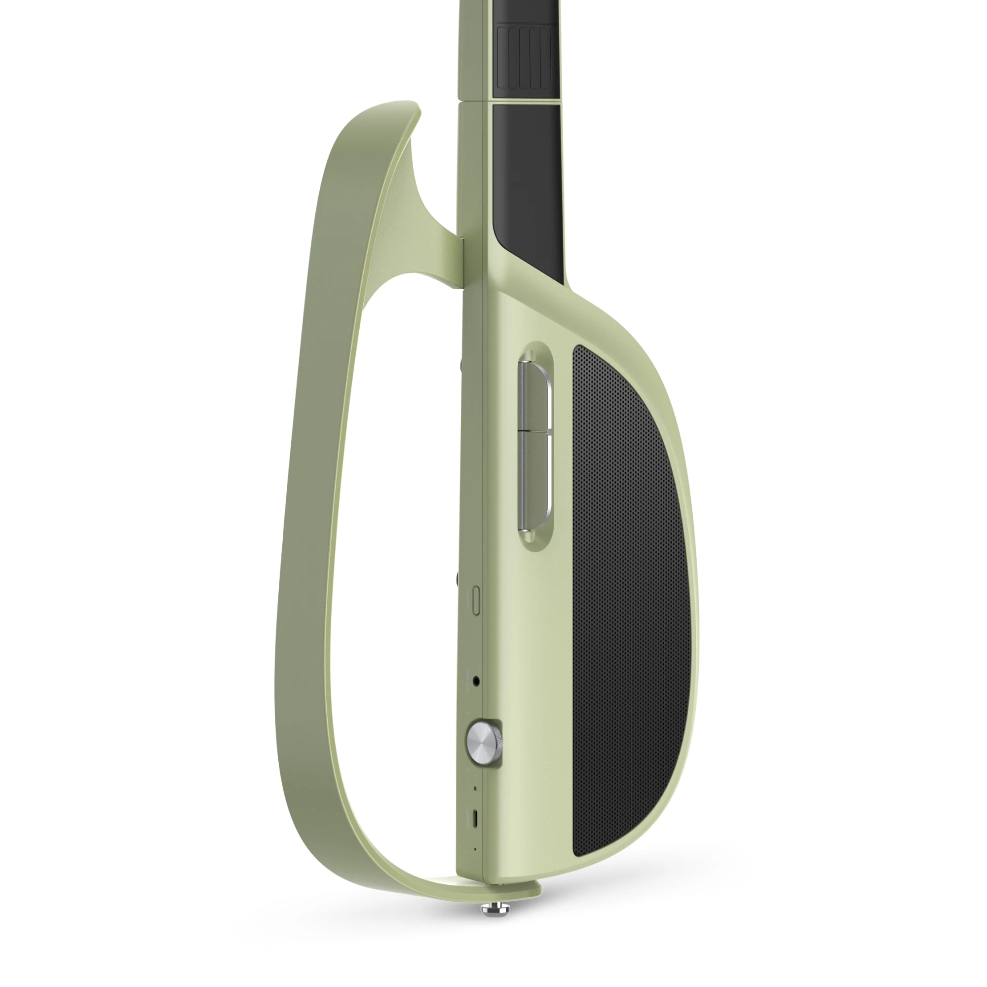 liberlive-c1-green-smart-guitar-body-closeup