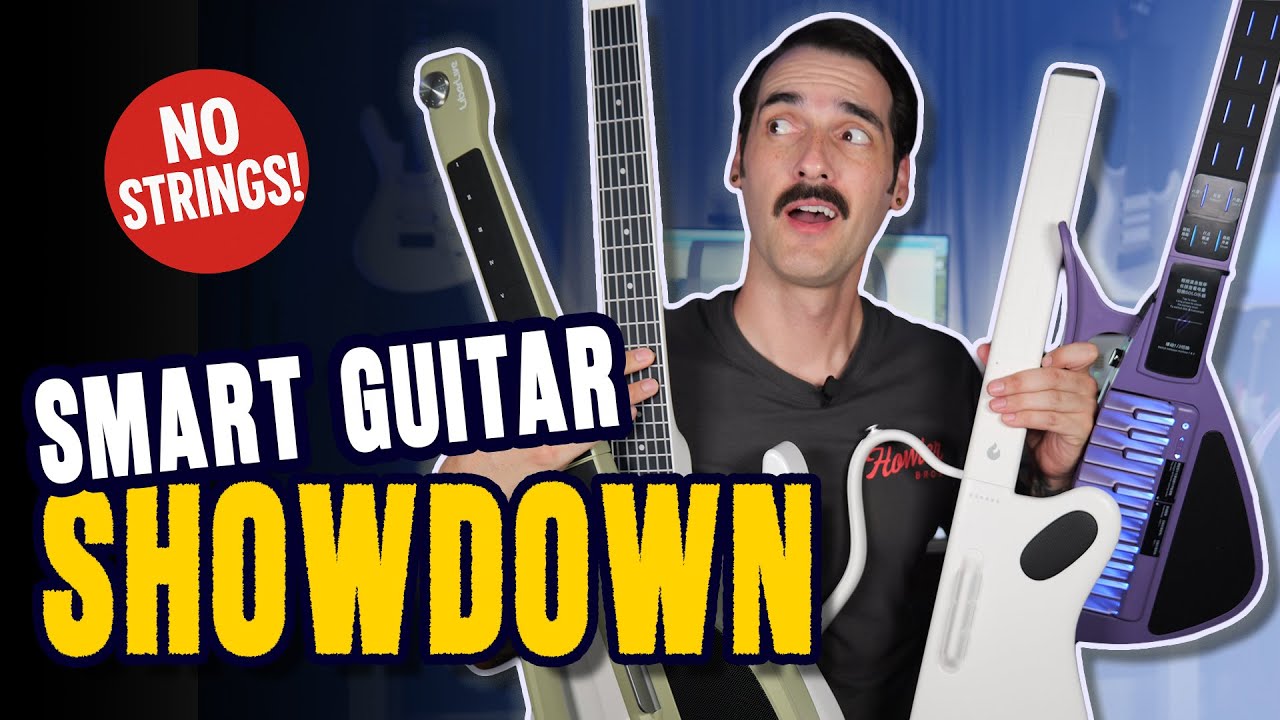 LiberLive C1 Stringless Smart Guitar - Black | Play Instantly