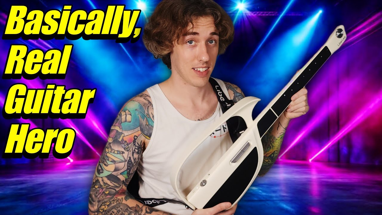 LiberLive C1 Stringless Smart Guitar - Black | Play Instantly